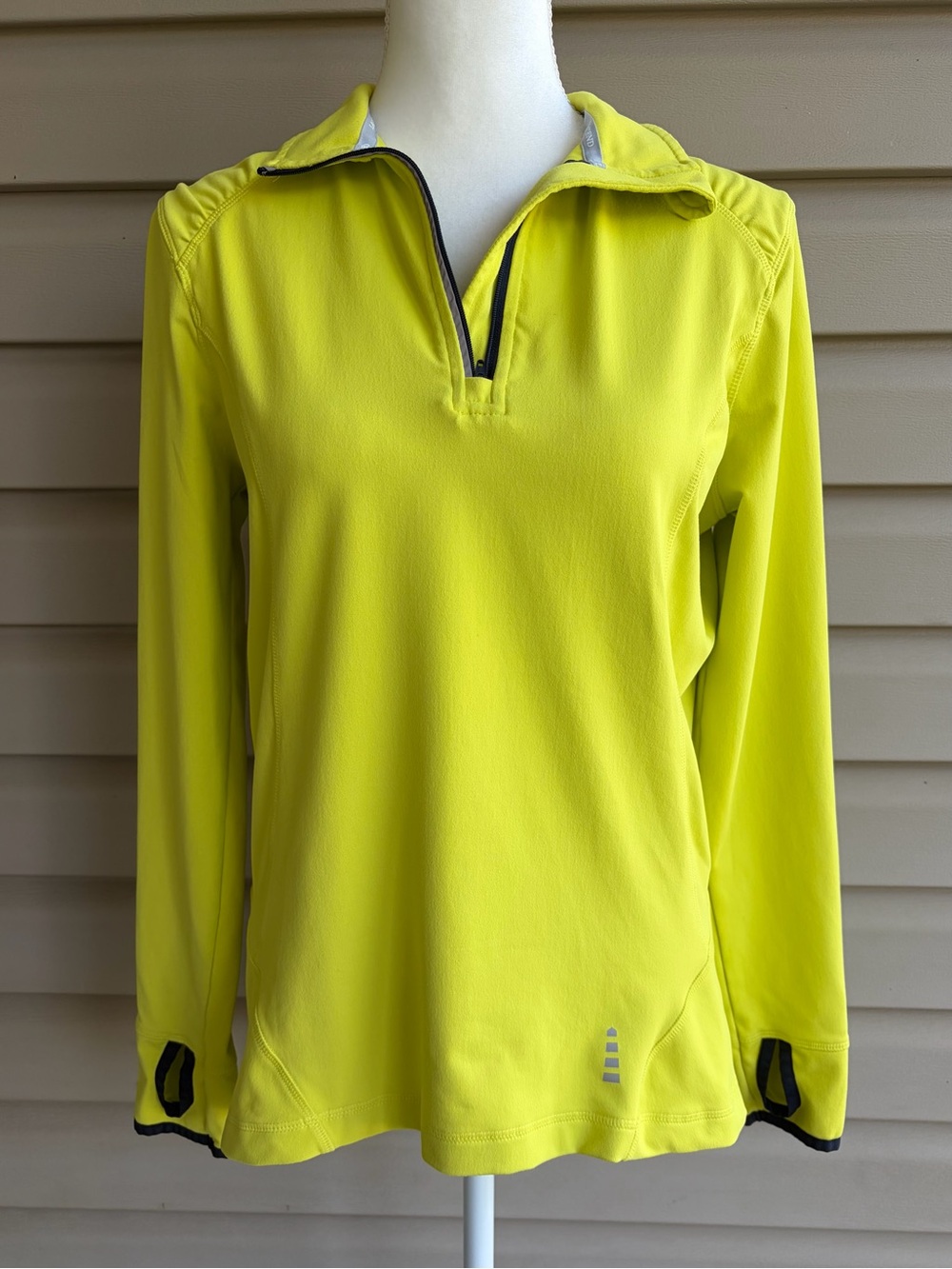 •Lands’ End• Women’s 1/4 Zip Active Pullover Top - Size Medium Petite